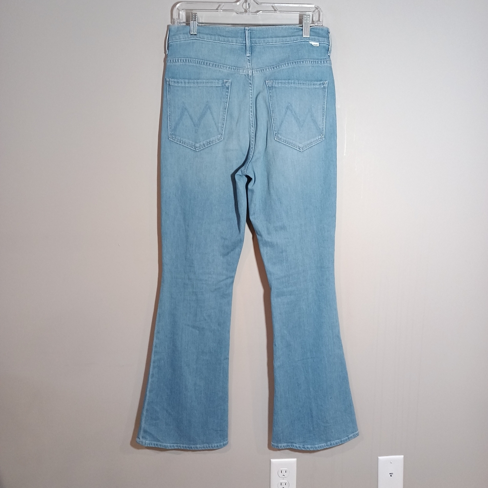 MOTHER Sky Wash Flare Jeans - Picture 2 of 8